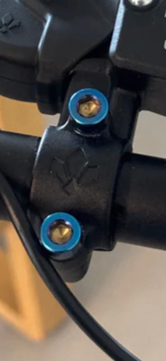 Formula brake mount titanium