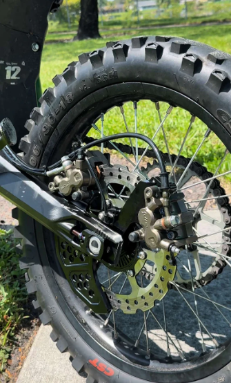 ultra bee footbrake kit with caliper